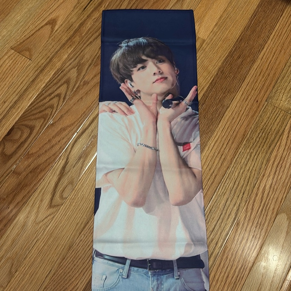 BTS Jongkook slogan banner